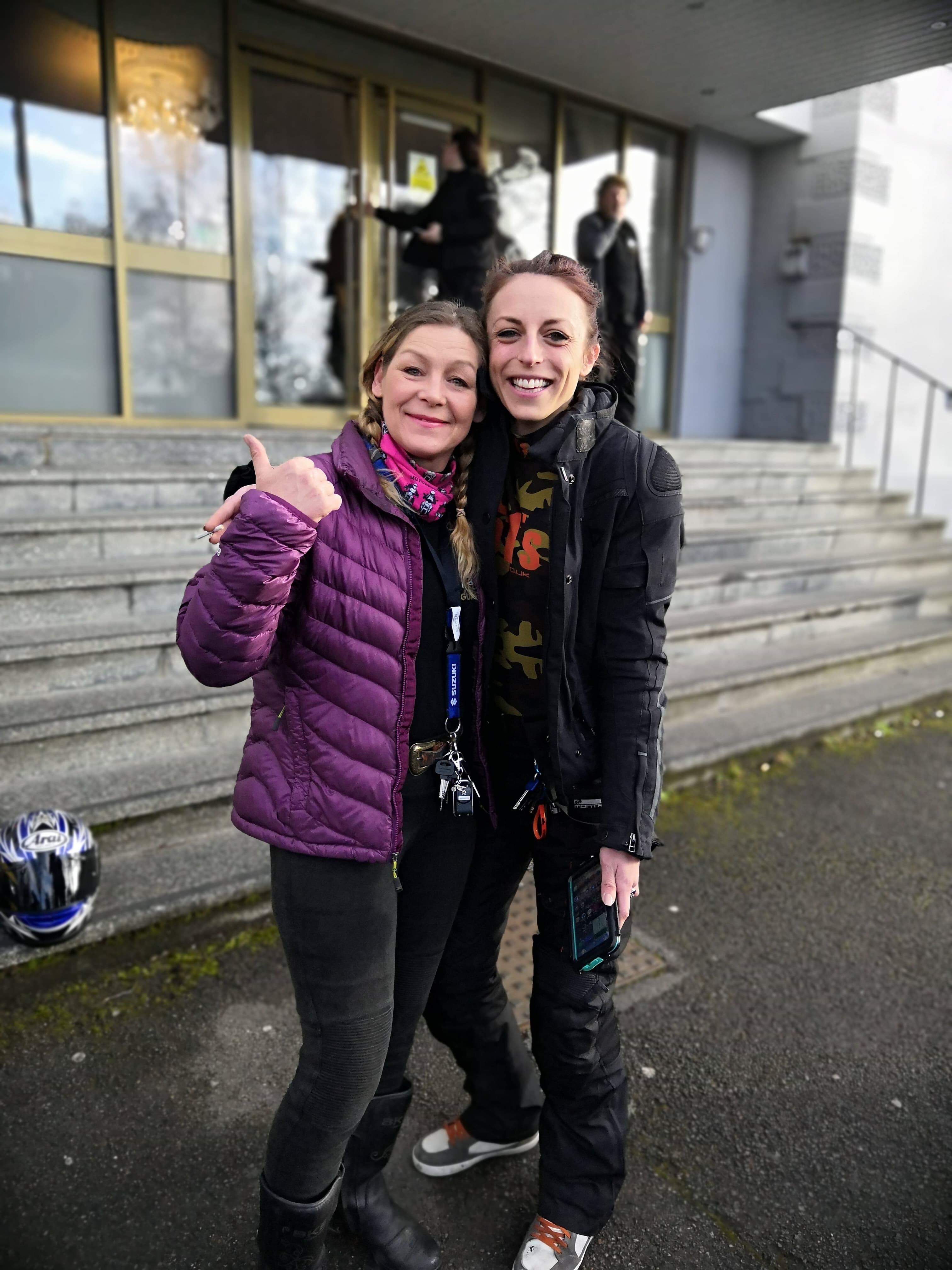 Debbie with WRWR founder Hayley Bell