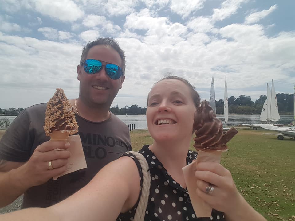 Ice-creams in the park